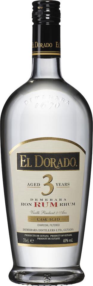 El Dorado Rum 3 years 40%