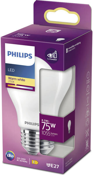 LED-lampa Classic 75W E27 Frostad