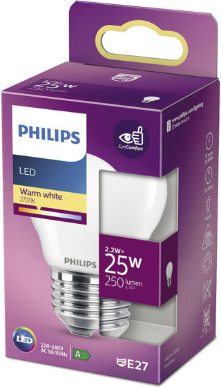 LED-lampa Classic 25W E27 Frostad