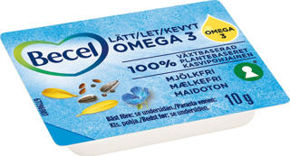 Becel Omega 3 Lättmargarin Portion