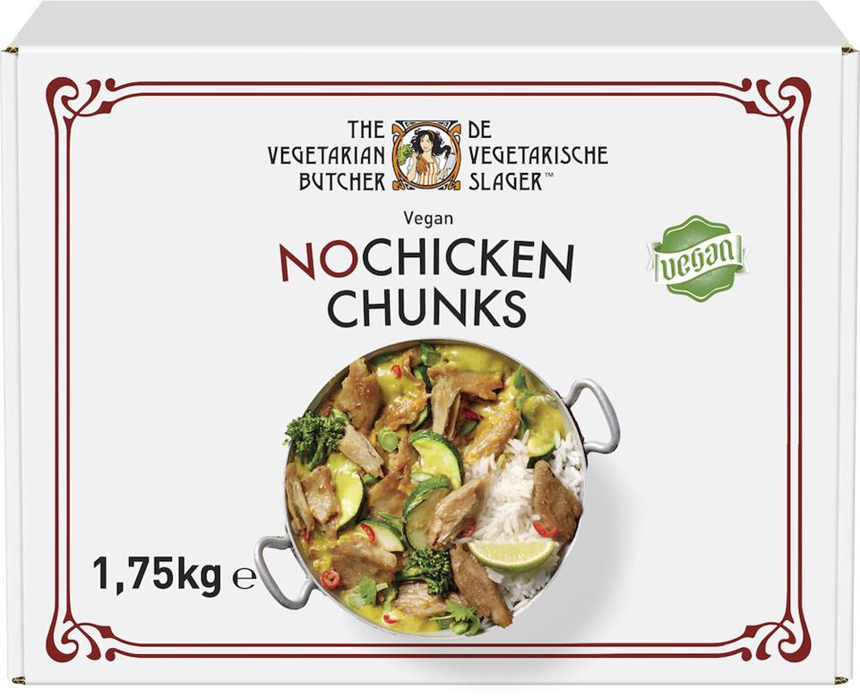 No Chicken Chunks vegobitar