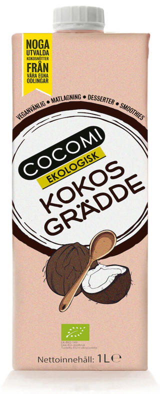 Kokosgrädde EKO 22% UHT