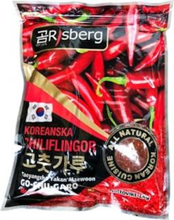 Chiliflakes Koreansk