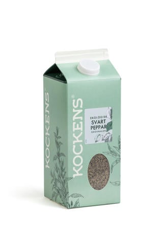 Svartpeppar Grovmalen EKO