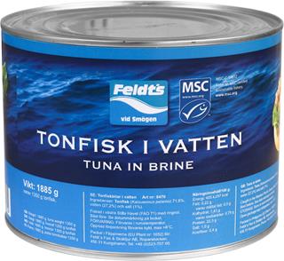 Tonfisk i vatten MSC