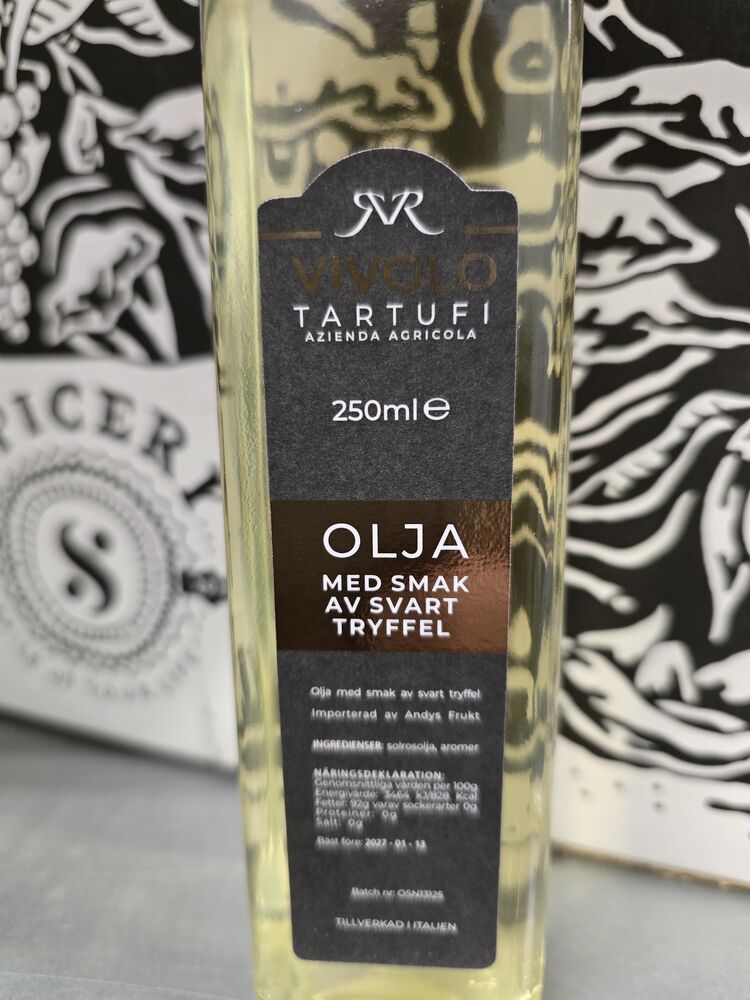 Tryffelolja Svart