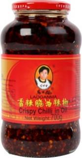 Crispy chilli in oil