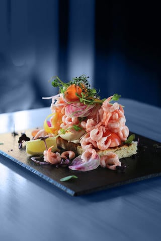 Handskalade Räkor i Lake Medium MSC