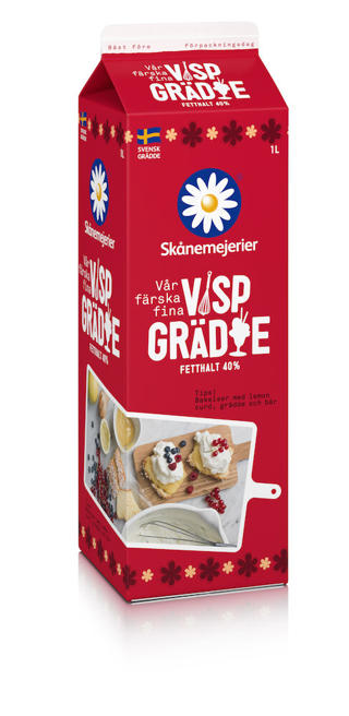 Vispgrädde 40%
