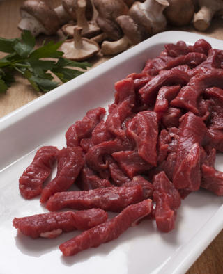 Nötbog Strimlad 4x1x1 EKO KRAV Sverige