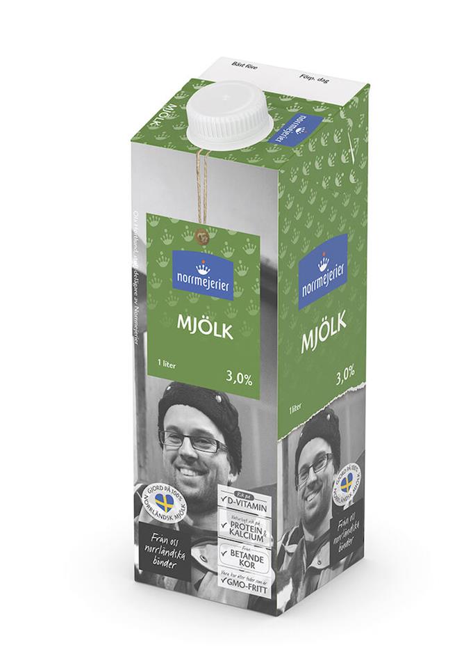 Mjölk 3% skruvkork