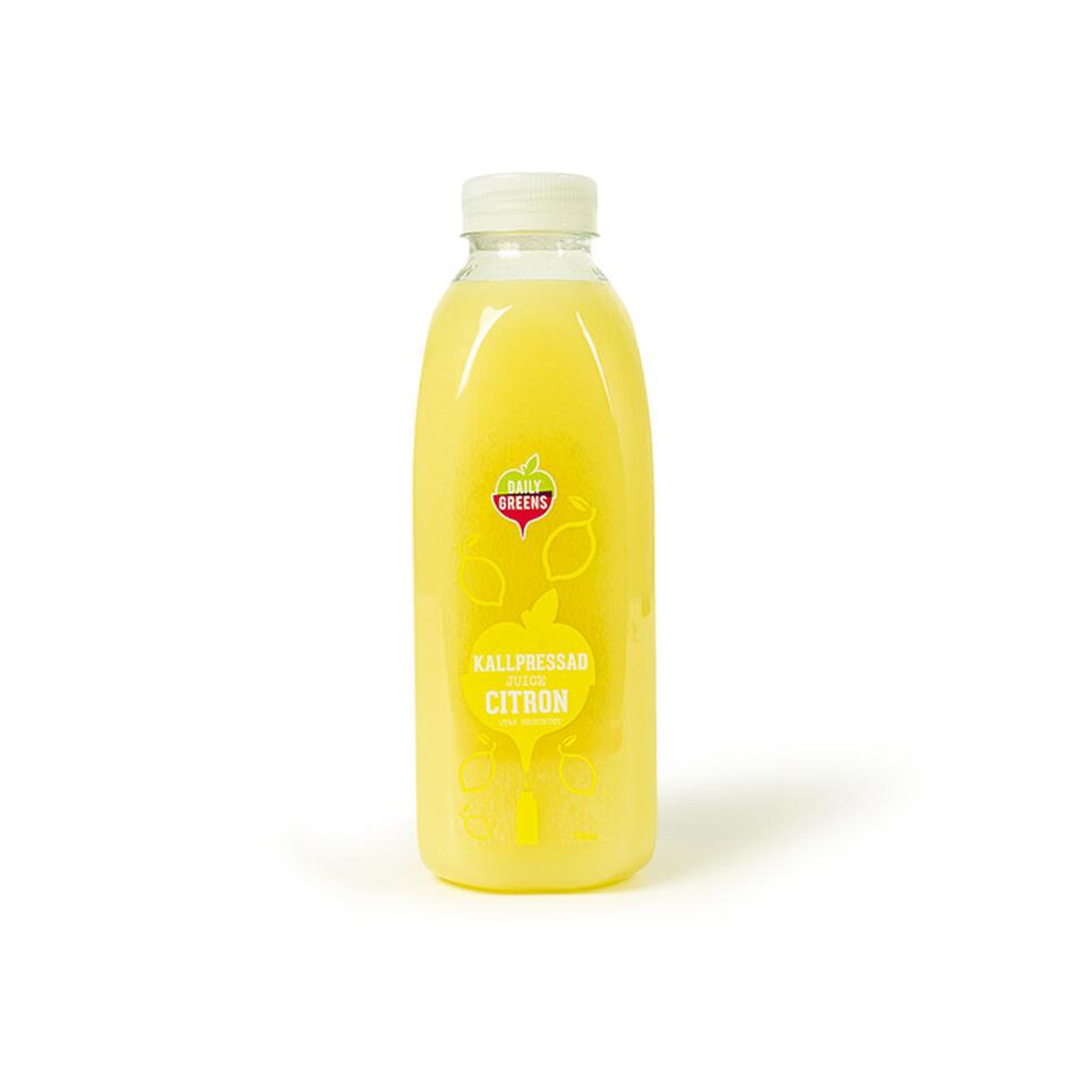 Kallpressad Citronjuice