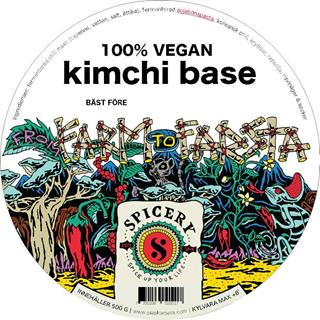 Kimchibas utan fisk vegan