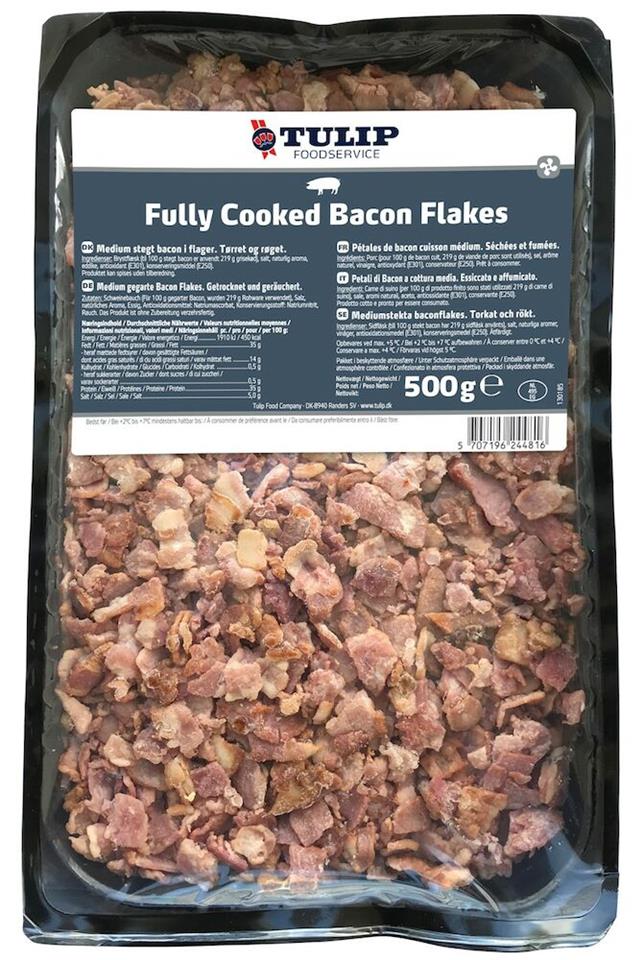 Bacon Flakes, mediumstekt