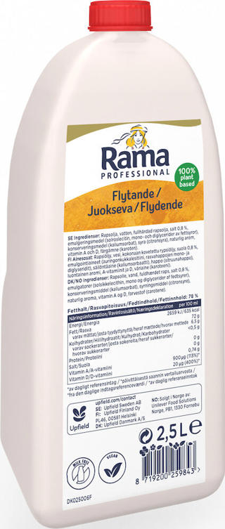 Flytande Margarin 78% Mjölkfri