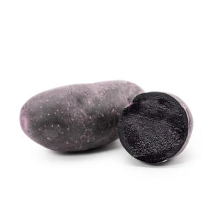 Potatis Vitelotte Frankrike