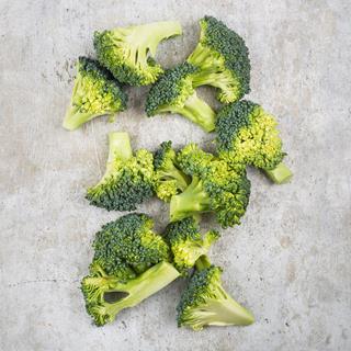 Broccolibukett rustik