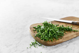 Bladpersilja Strimlad