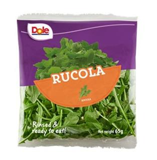 Ruccola, skuren sallad