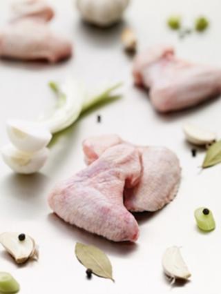 Kycklingvingar utan Spets