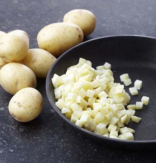 Potatis tärnad 10x10 mm