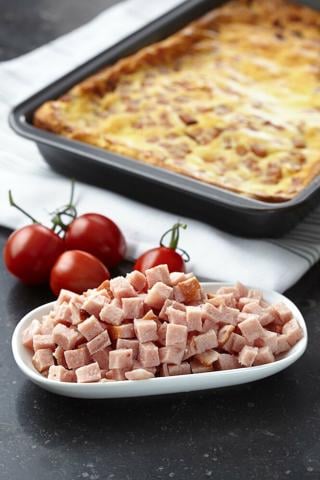 Fläskkött Rökt Tärnat