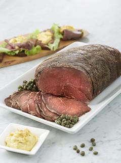 Rostbiff av fransyska sousvide skivad
