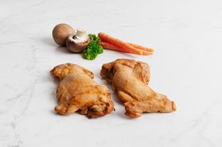 Kycklinglårfilé stekt med salt och peppar