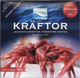 Louisianaflodkräftor Medium