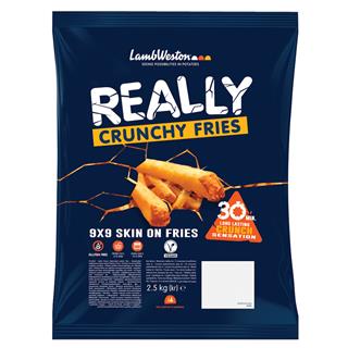 Pommes Realy Crunchy med Skal 9 mm