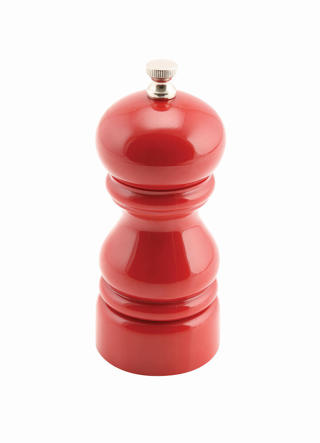 Salt/peppar kvarn acryl röd12cm