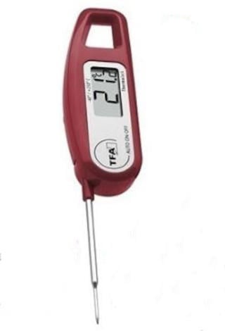 Kocktermometern vattentålig utfällbar -40 +250°c