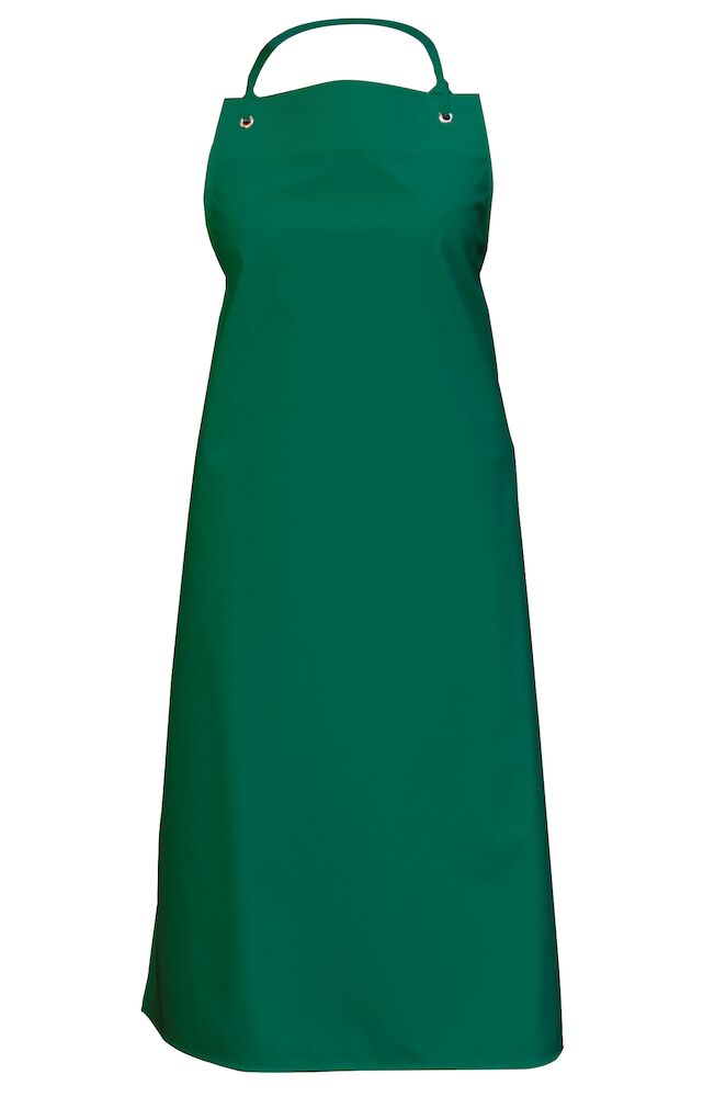 Bröstförkläde plast grön 75x100 cm
