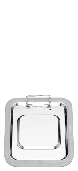 Lock med Hermetisk Tätning Rostfri GN 1/6