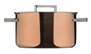 Gryta 3-lager Rostfri Koppar 6L