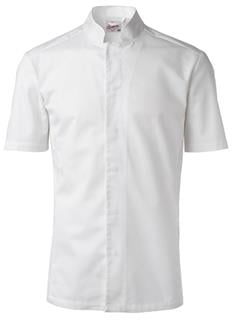 Kockskjorta 1053 kort ärm vit C44