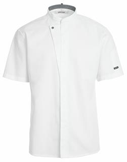 Kock-/serviceskjorta vit kort ärm M