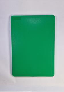Skärbräda grön PE 35x25x1,1cm
