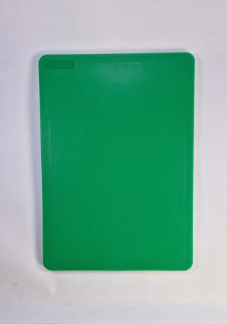 Skärbräda grön PE 35x25x1,1cm