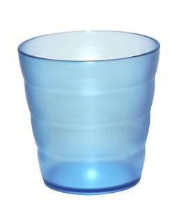 Hanna glas plast SAN 25 cl blå