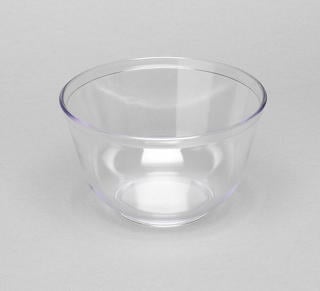 Skål klar SAN plast 1,5 l