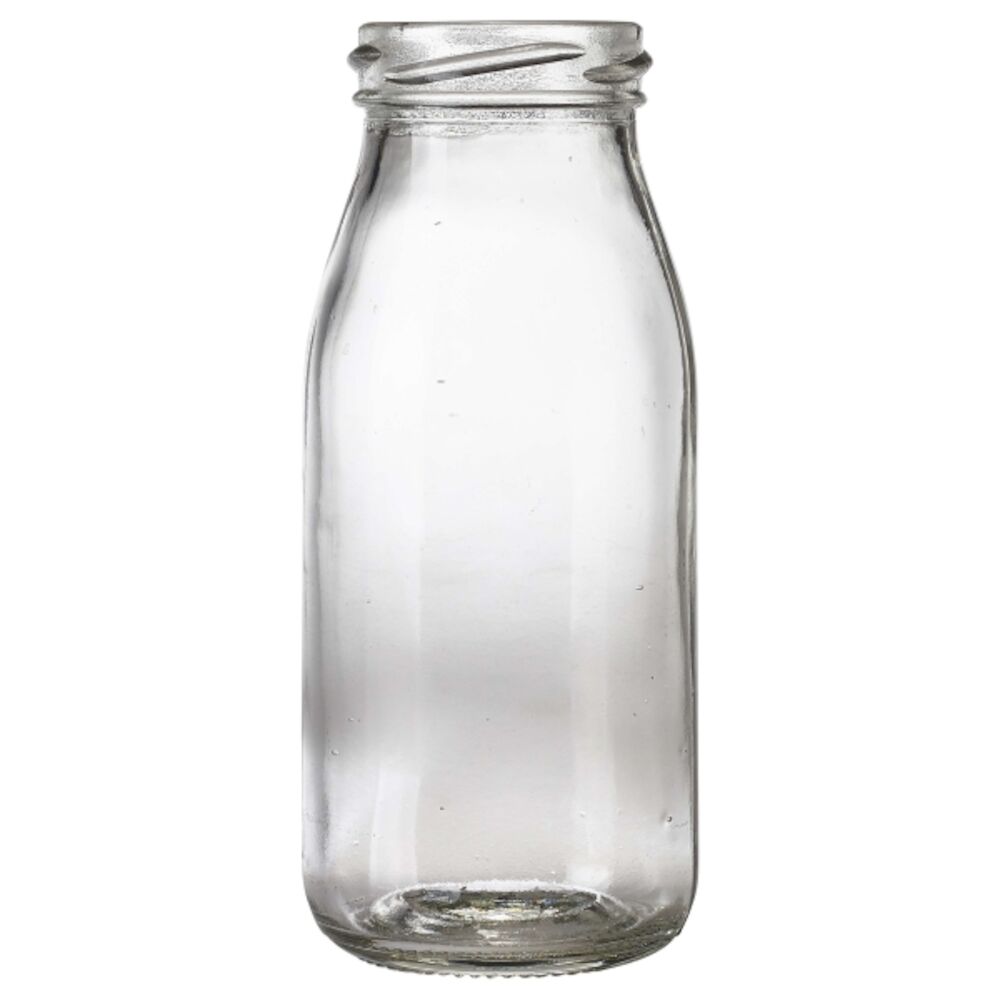 Mjölkflaska glas 25cl Ø58mm h140mm