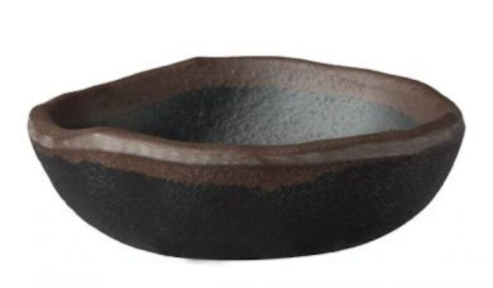 Marone skål melamin svart/brun Ø8,5cm h2,5cm 5 cl