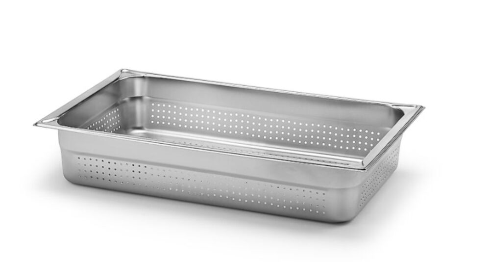 Kantin perforerad rostfri GN 1/1x100.