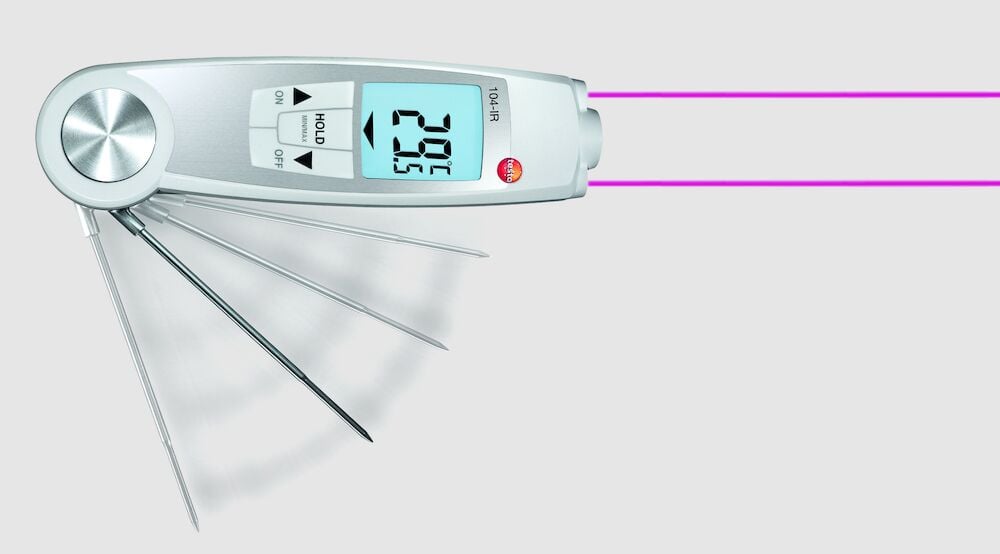 IR kombi termometer Testo 104 | Köp termometrar hos Menigo IR kombi termometer Testo 104 | Köp termometrar hos Menigo