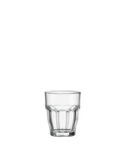 Rock Bar glas lågt stapelbar härdat glas 
Ø69mm h83mm 17cl