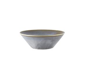 Terra skål konisk grå matt Ø19,5cm