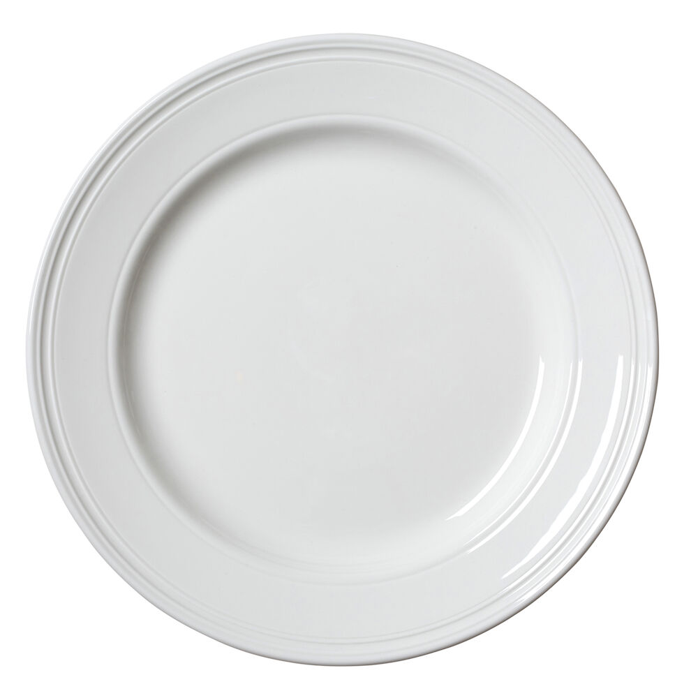 Bead Tallrik Flat Vit Ø28,5cm