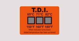 Temperaturindikator för diskmaskin 50-pack