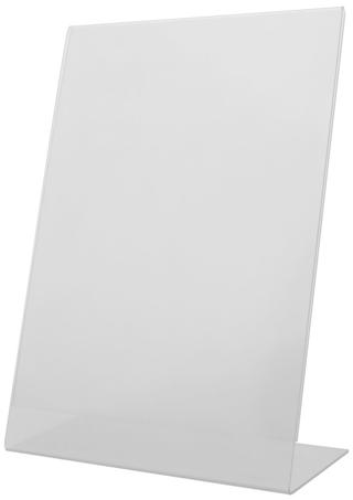 Plexiställ A4 Lutande 2mm Transparent Plexi 5-pack